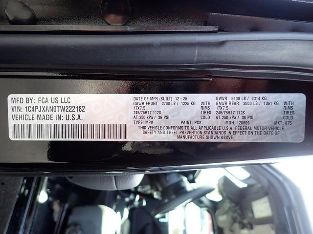 New 2026 Jeep Wrangler Sport S image 16