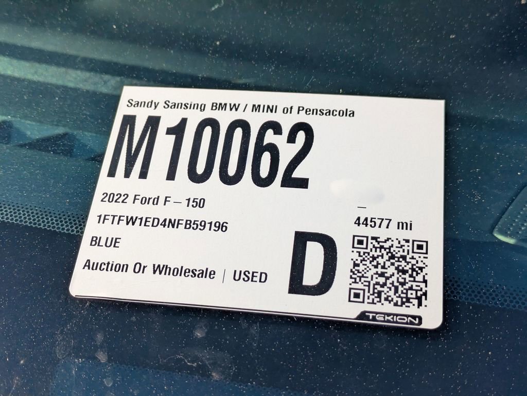 Used 2022 Ford F150 Platinum w/ Equipment Group 701A High image 7