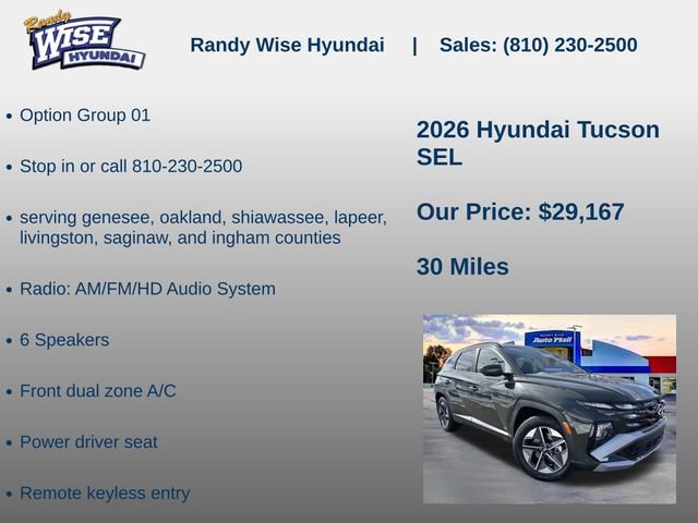 New 2026 Hyundai Tucson SEL FWD image 5