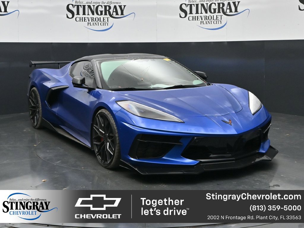 Used 2022 Chevrolet Corvette Stingray Preferred Cpe w/ Z51 Performance Package RWD 360° Tour