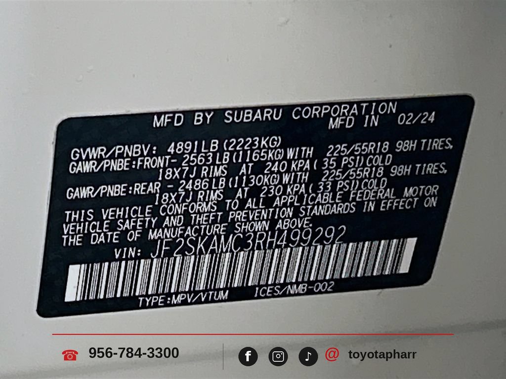 Used 2024 Subaru Forester Touring AWD/4WD image 33