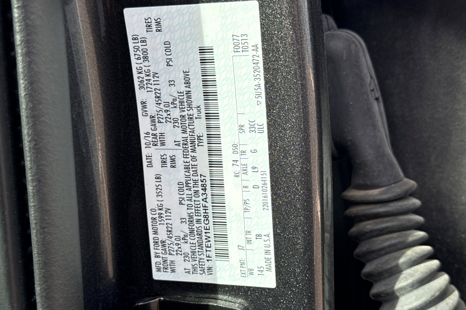 Used 2017 Ford F150 Limited w/ Trailer Tow Package AWD/4WD image 28