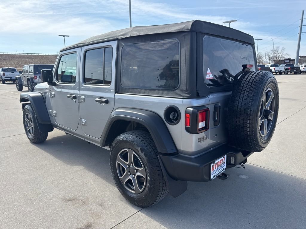Certified 2018 Jeep Wrangler Unlimited Sport S image 21