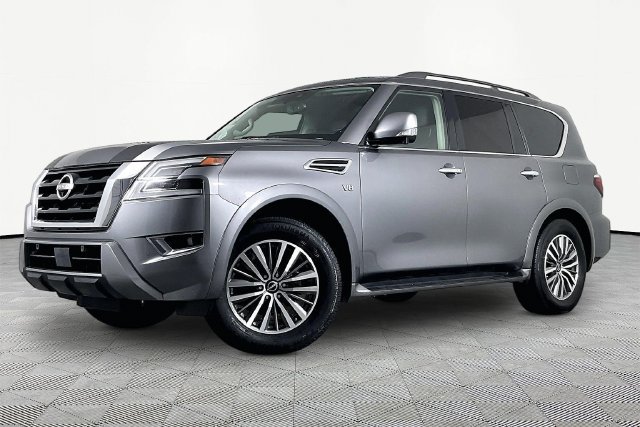 Used 2021 Nissan Armada SL w/ Captain's Chairs Package
