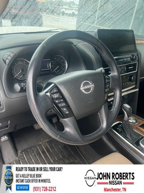 Used 2021 Nissan Armada SL w/ Captain's Chairs Package RWD image 6