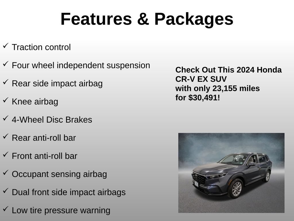 Certified 2024 Honda CR-V EX image 12