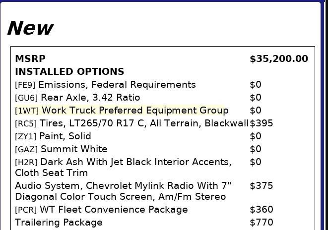 Used 2016 Chevrolet Silverado 1500 W/T w/ Trailering Package AWD/4WD image 4