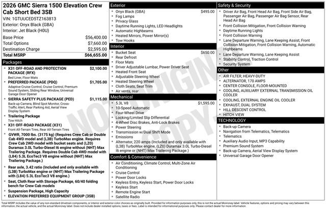 New 2026 GMC Sierra 1500 Elevation image 26