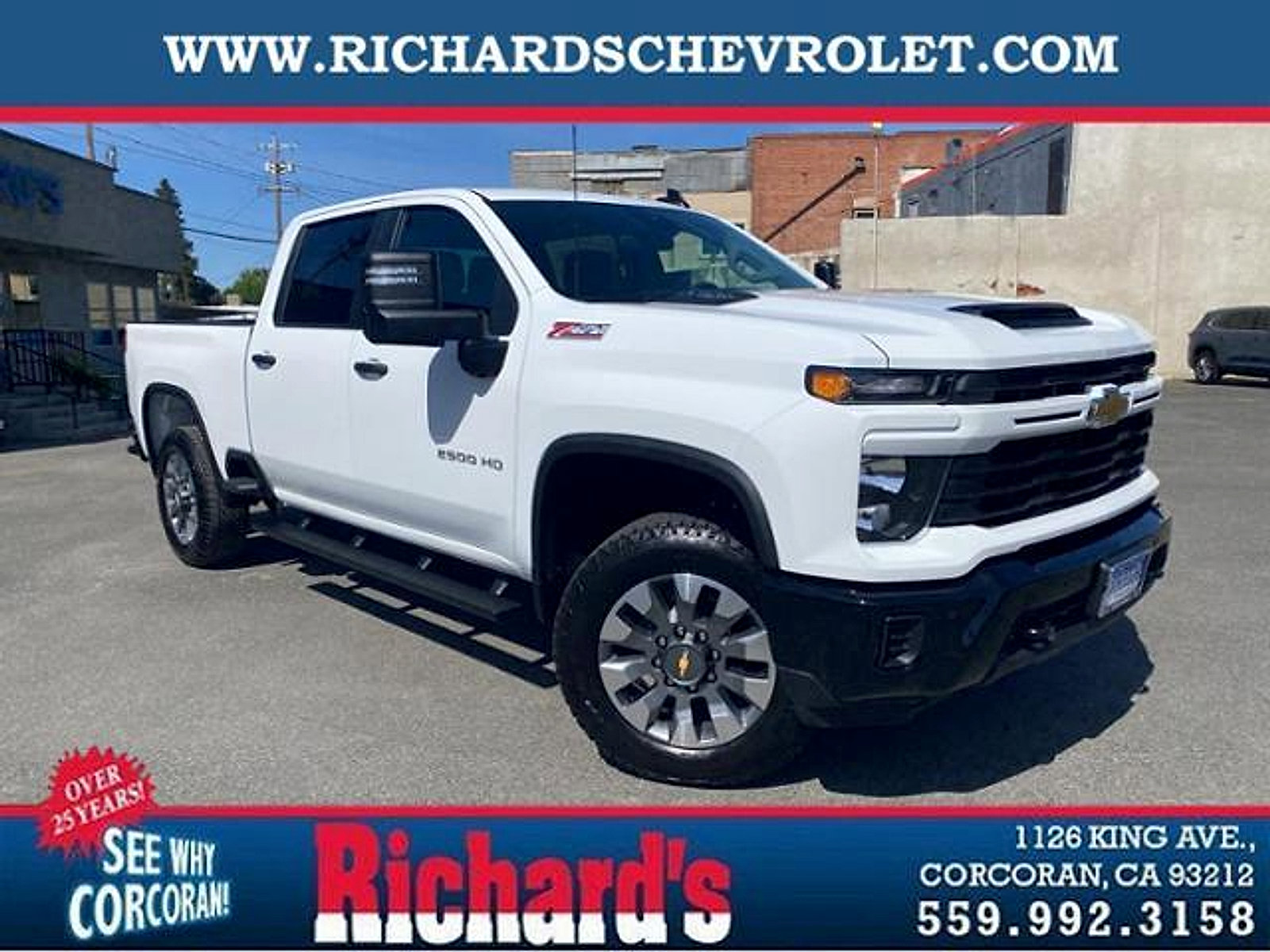 New 2026 Chevrolet Silverado 2500 Custom w/ Custom Value Package
