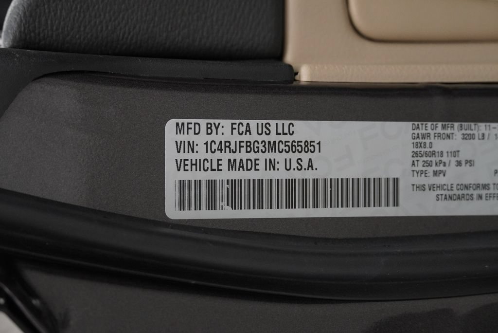 Certified 2021 Jeep Grand Cherokee Limited AWD/4WD image 56