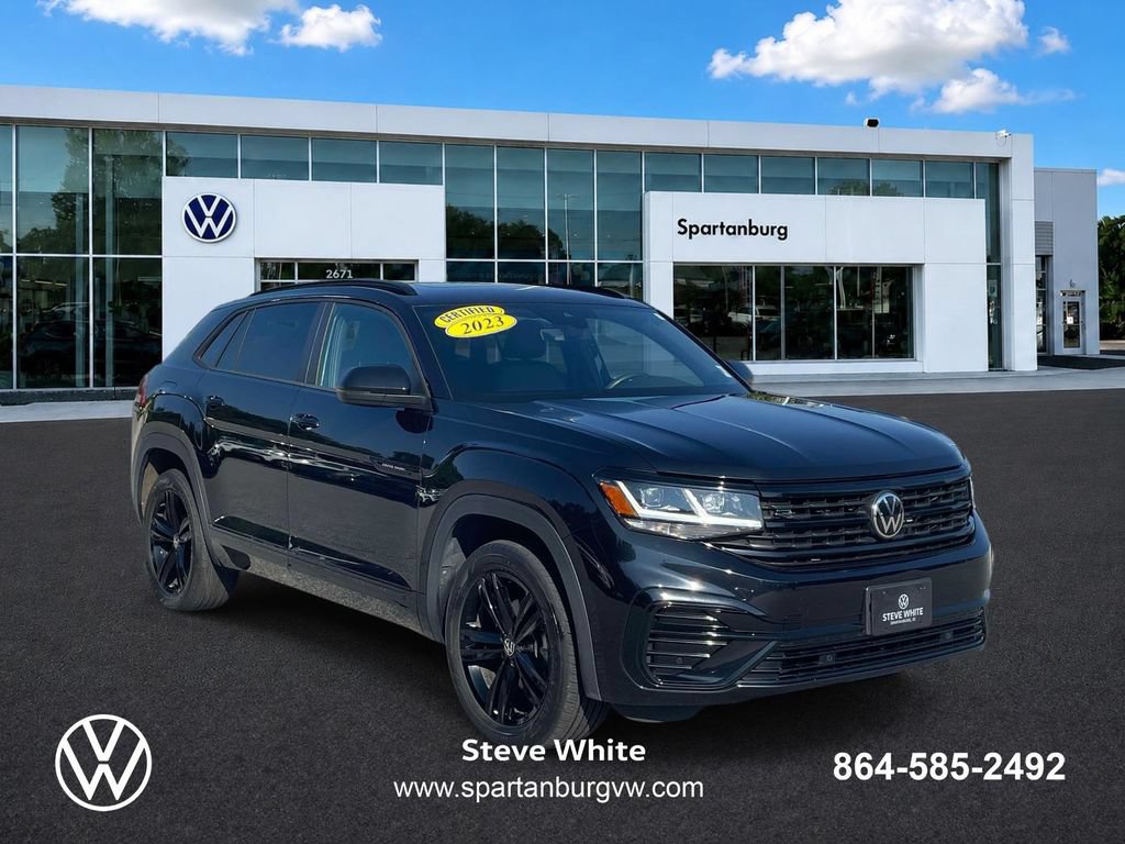 Certified 2023 Volkswagen Atlas Cross Sport SEL R-Line AWD/4WD image 1