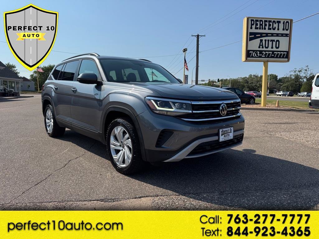 Used 2021 Volkswagen Atlas SE w/ Panoramic Sunroof Package
