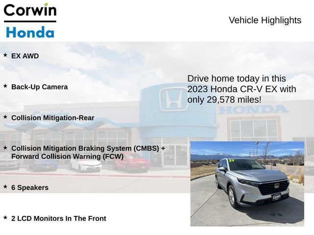 Used 2023 Honda CR-V EX image 6