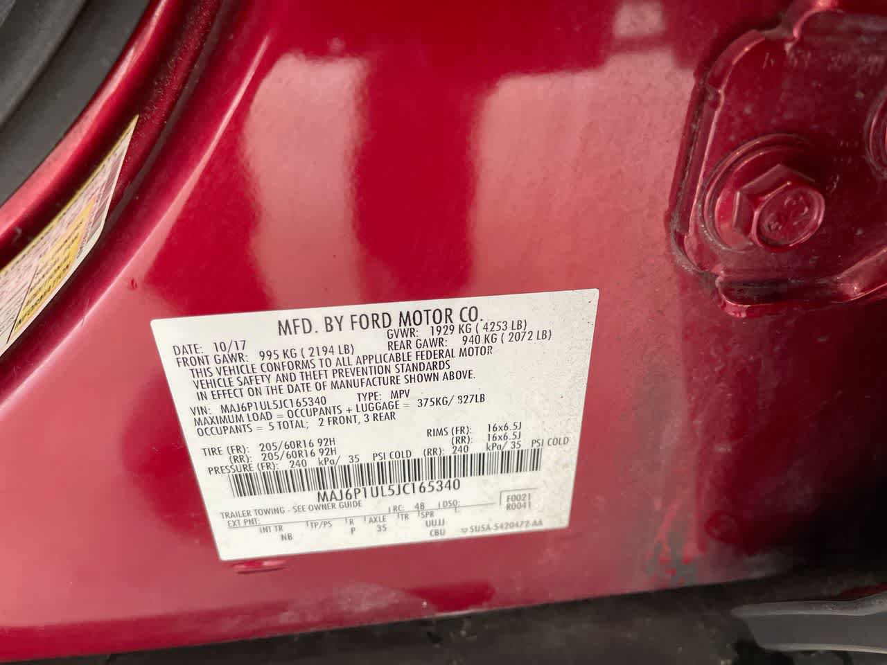 Used 2018 Ford EcoSport SE AWD/4WD image 28