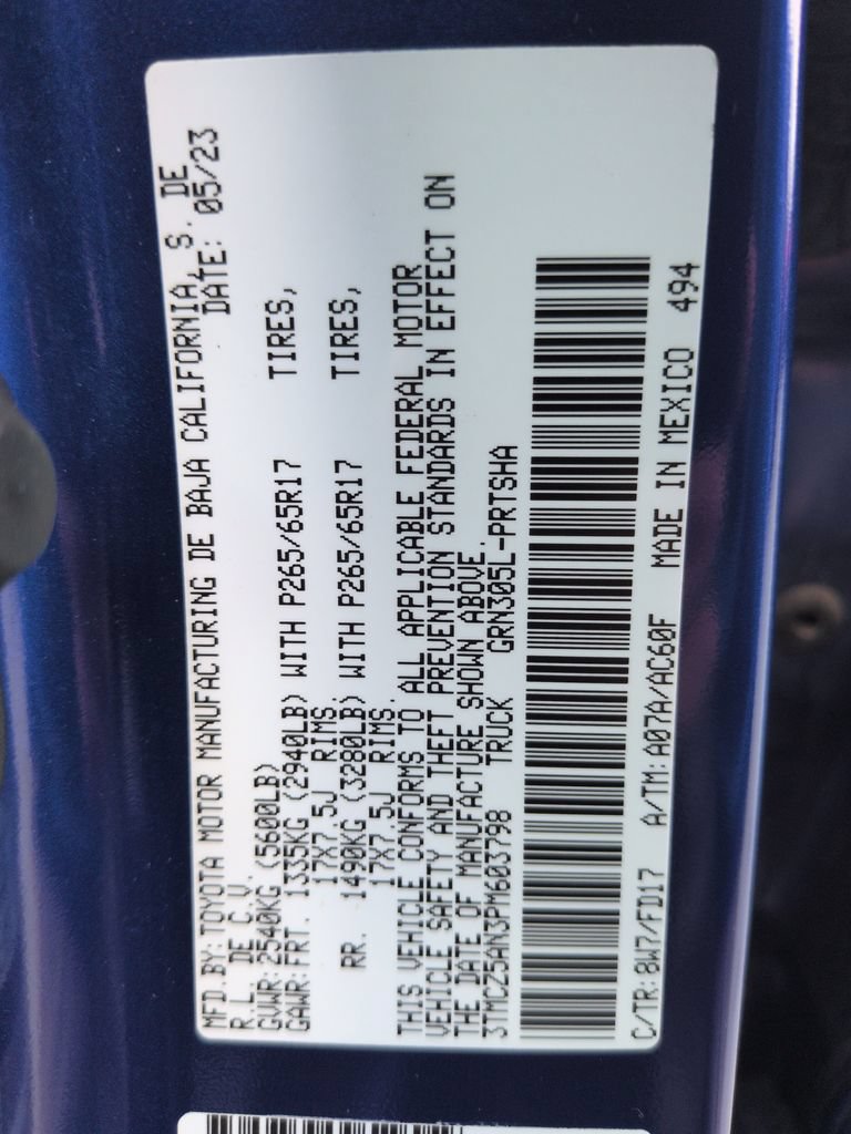 Used 2023 Toyota Tacoma TRD Sport AWD/4WD image 29