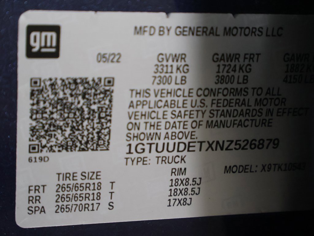 Used 2022 GMC Sierra 1500 SLT w/ Max Trailering Package image 40