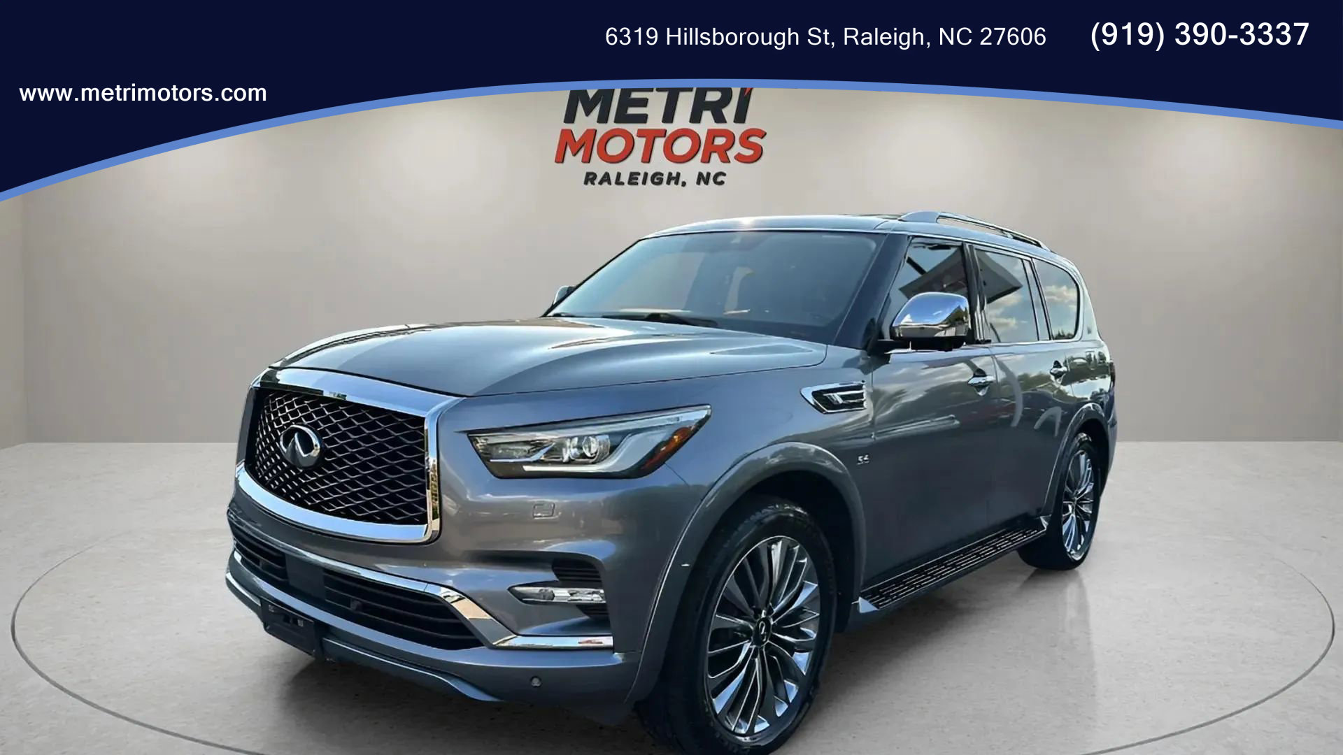 Used 2018 INFINITI QX80 2WD w/ Deluxe Technology Package