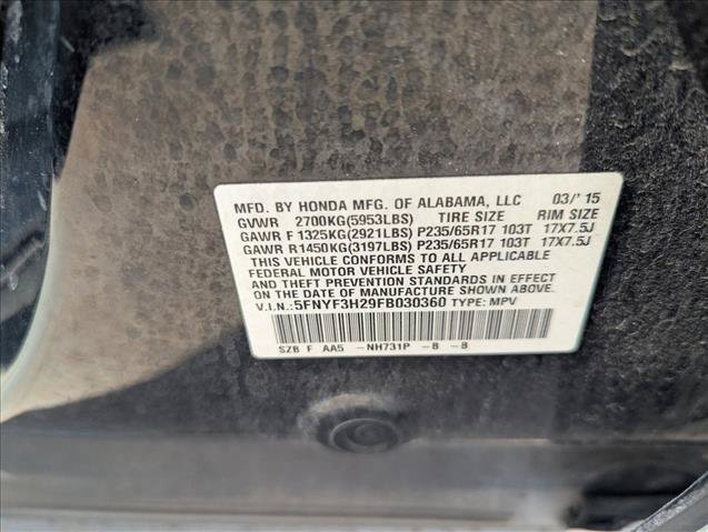 Used 2015 Honda Pilot LX image 17
