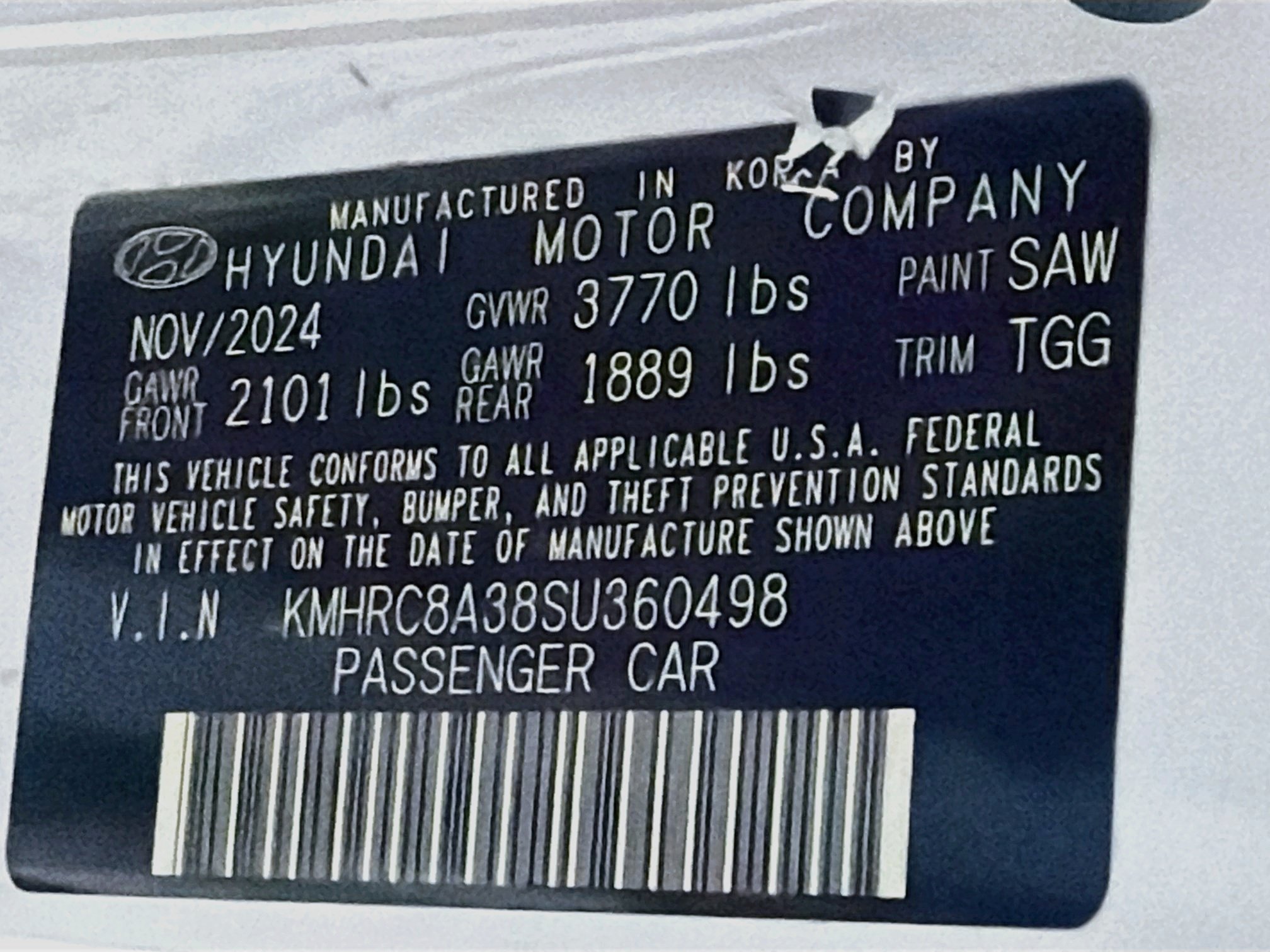Used 2025 Hyundai Venue SEL FWD image 12
