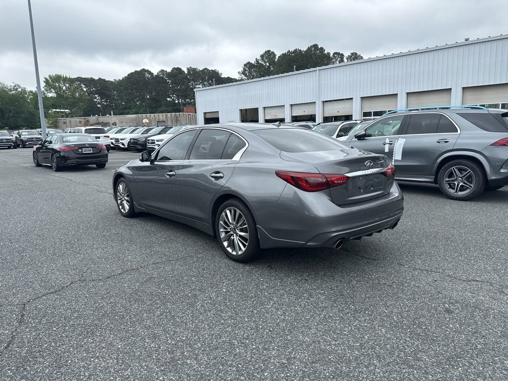 Used 2023 INFINITI Q50 Luxe w/ Cargo Package AWD/4WD image 5
