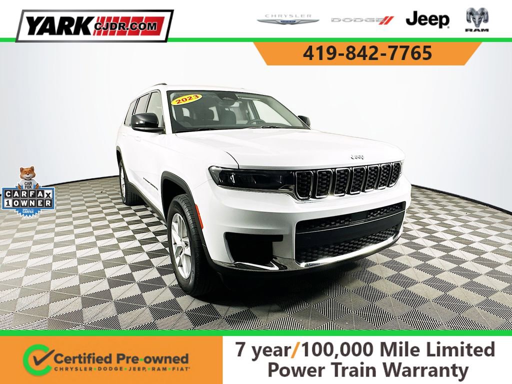 Certified 2023 Jeep Grand Cherokee L Laredo w/ Luxury Tech Group I