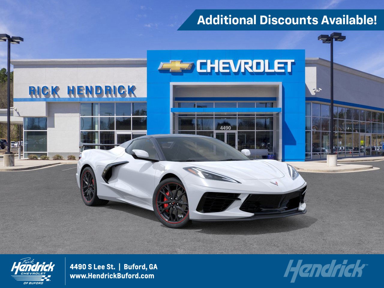 New 2026 Chevrolet Corvette Stingray Convertible w/ 1LT image 1