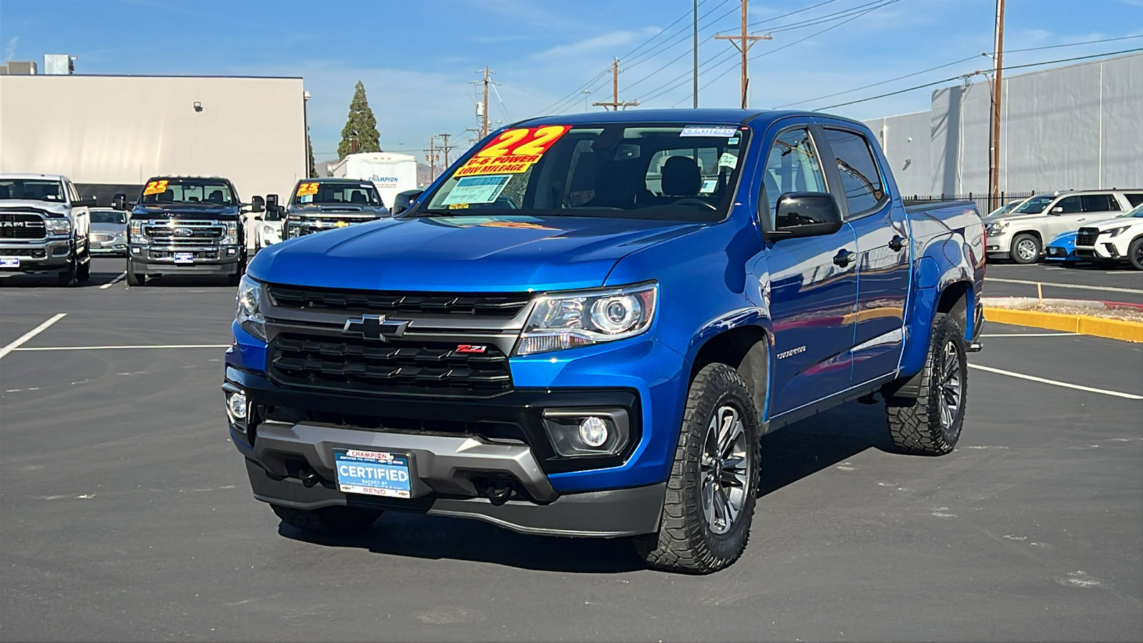 Certified 2022 Chevrolet Colorado Z71