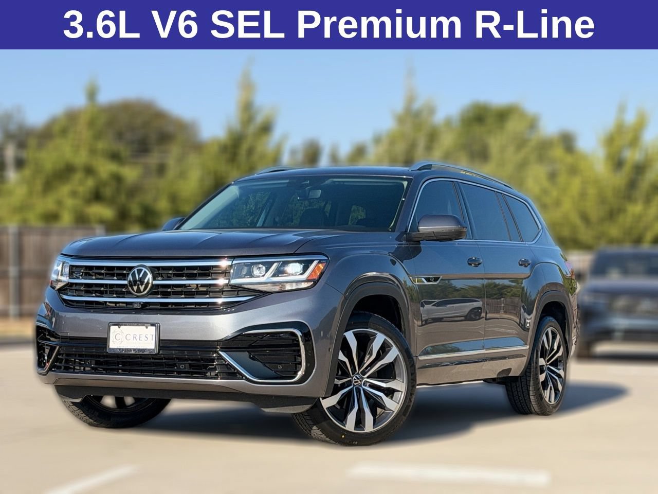 Used 2023 Volkswagen Atlas SEL Premium AWD/4WD video 2