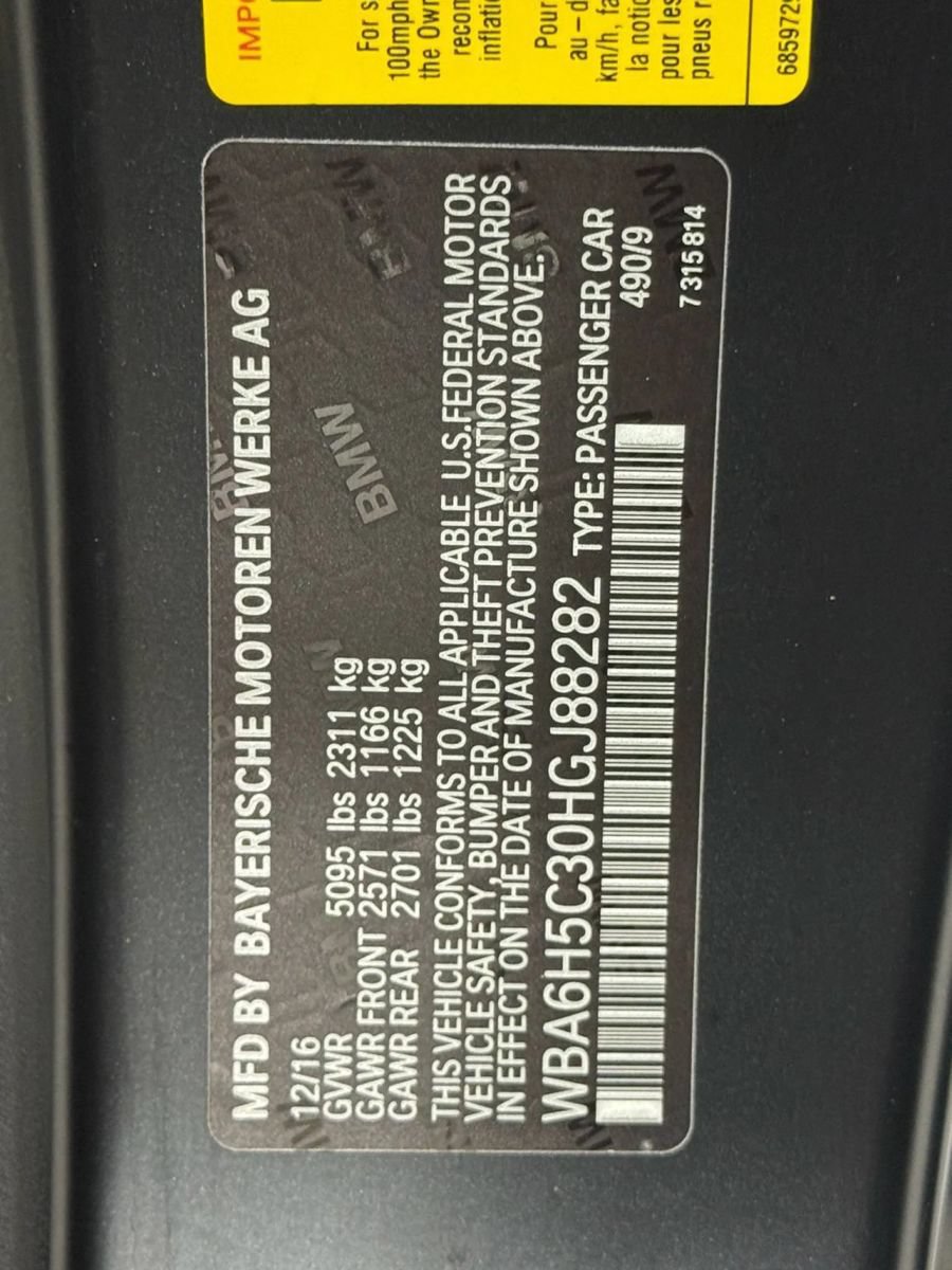 Used 2017 BMW 650i Coupe RWD image 39