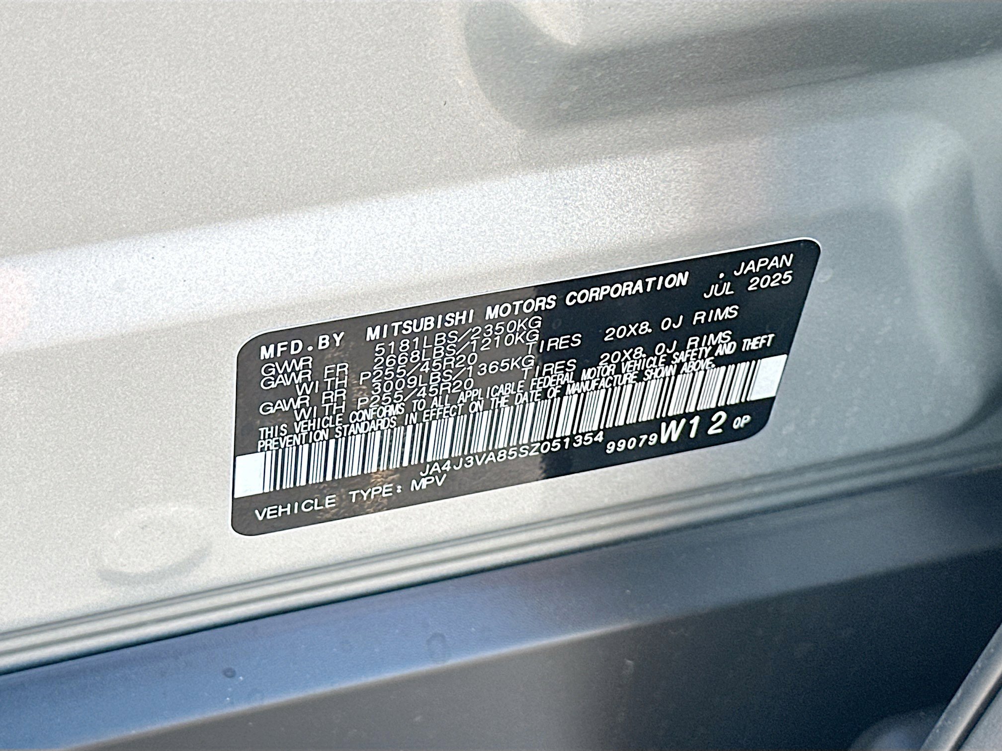 New 2025 Mitsubishi Outlander SE image 22
