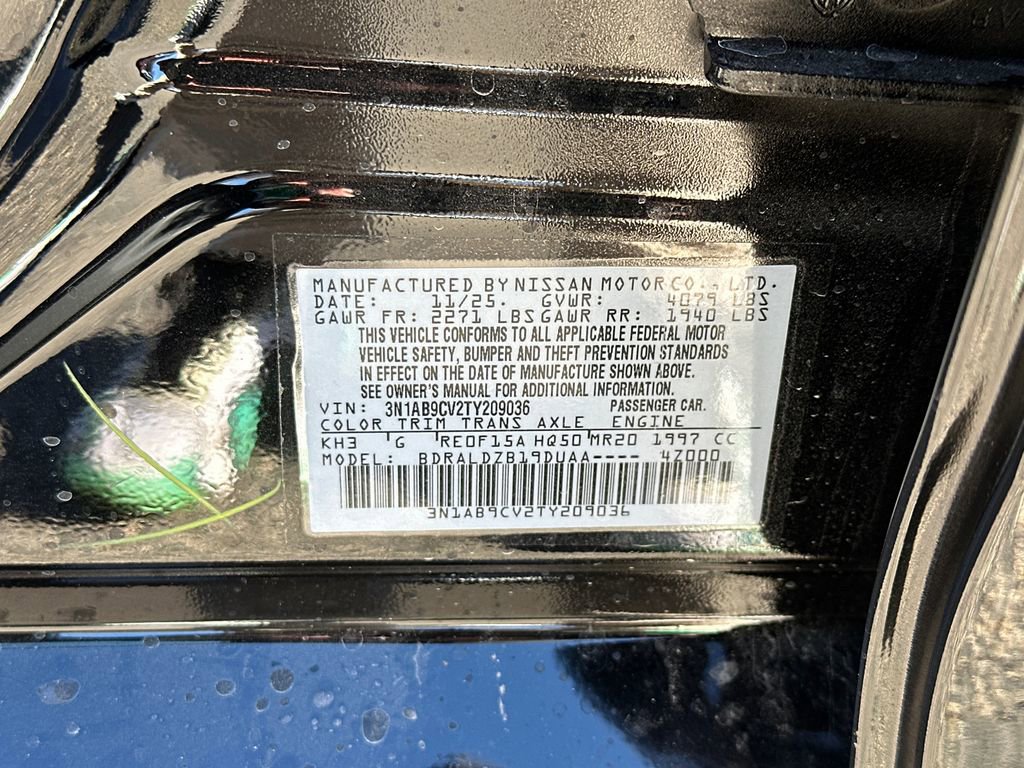 Used 2026 Nissan Sentra SV w/ Floor Mat Package image 32