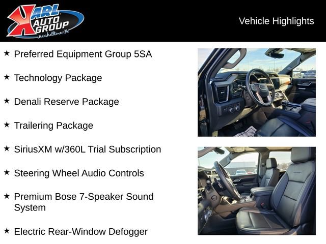 Certified 2025 GMC Sierra 1500 Denali w/ Denali Reserve Package image 2