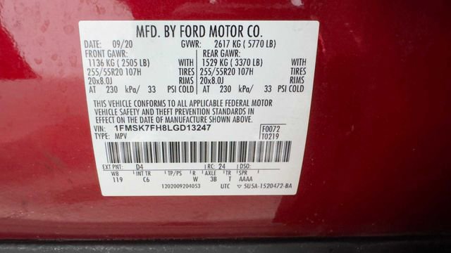 Used 2020 Ford Explorer Limited image 41