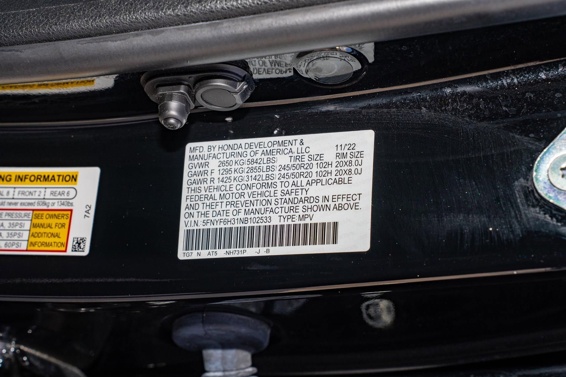 Used 2022 Honda Pilot Sport image 42