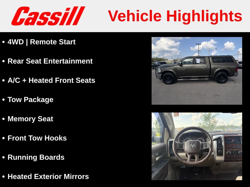 Used 2012 RAM 1500 Laramie w/ Protection Group AWD/4WD image 6