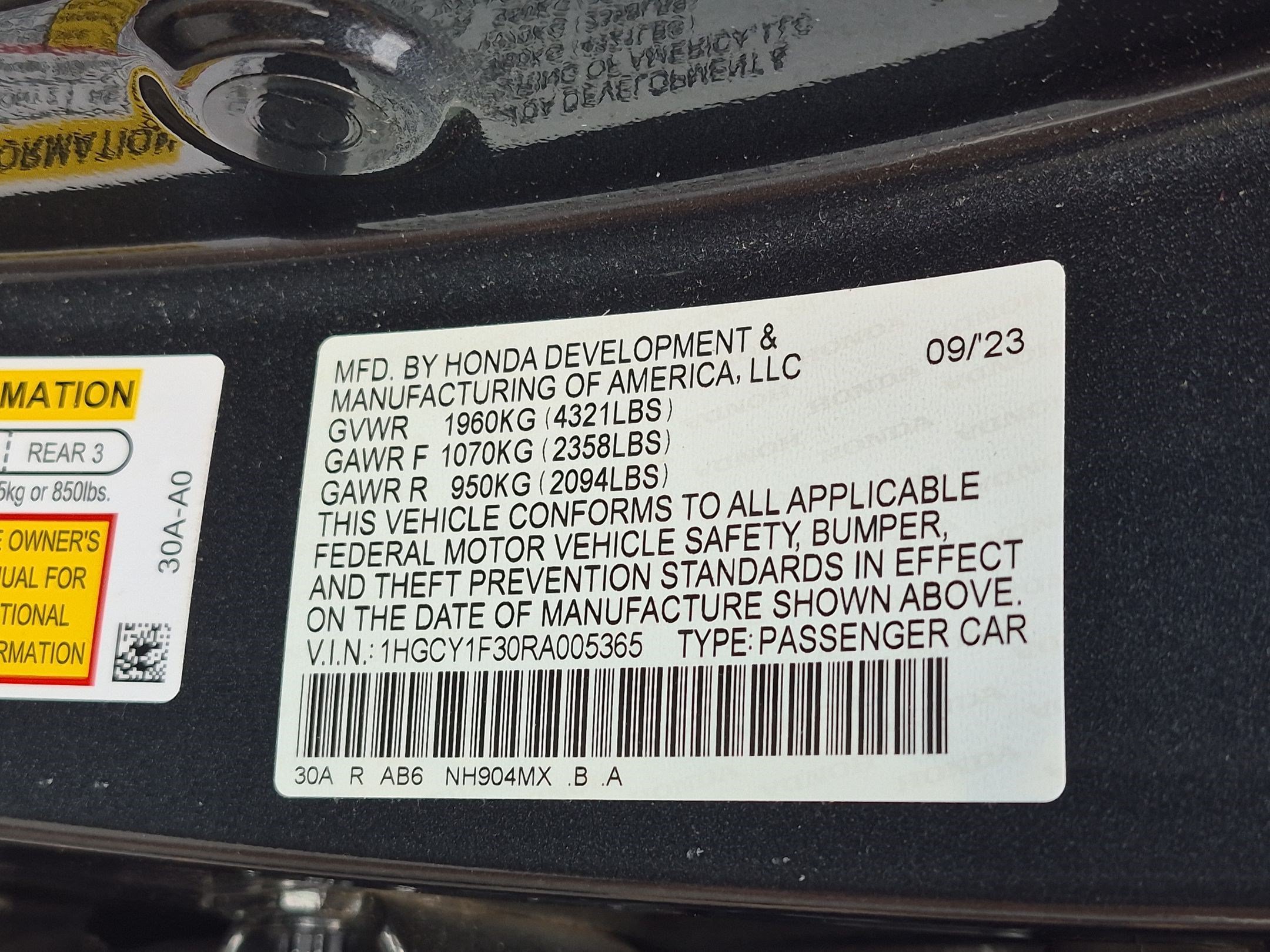 Used 2024 Honda Accord EX image 33
