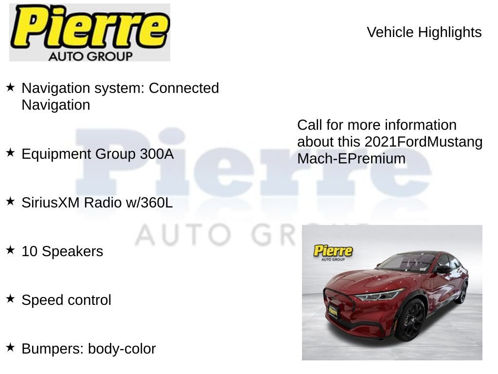 Used 2021 Ford Mustang Mach-E Premium RWD image 7