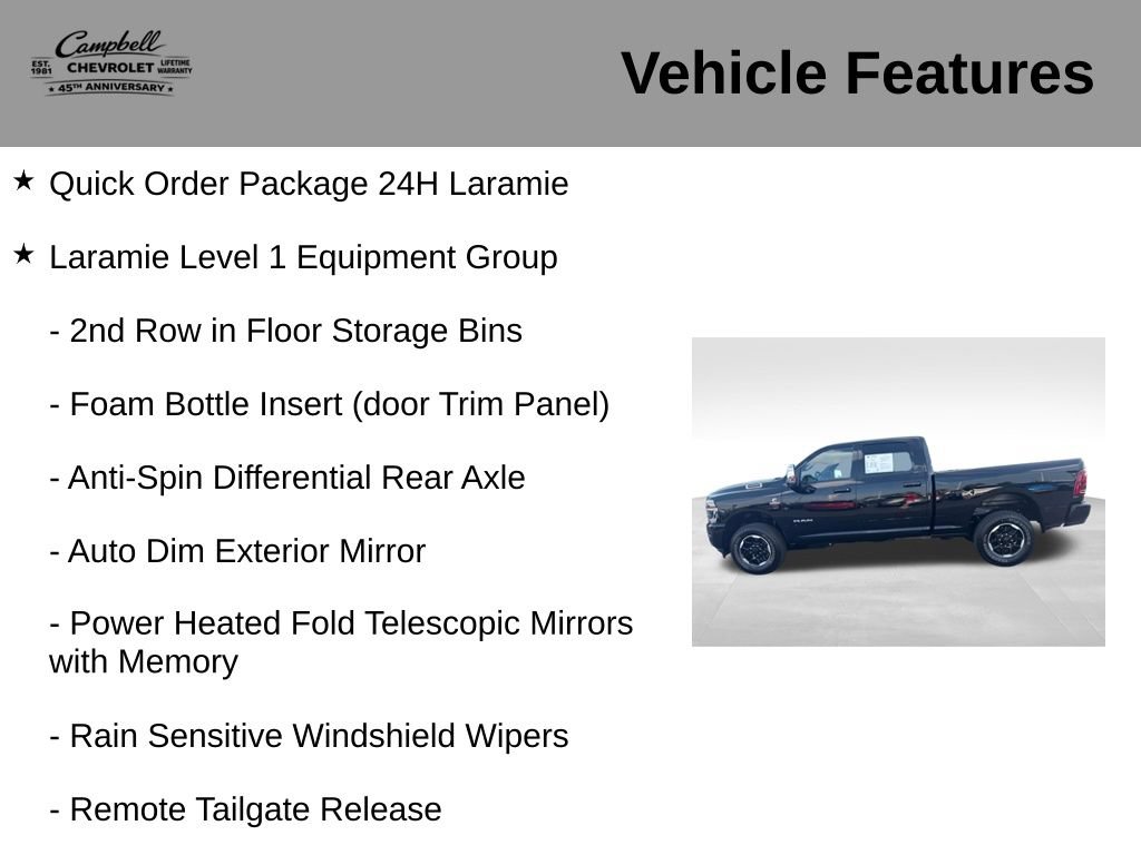 Used 2026 RAM 2500 Laramie AWD/4WD image 5