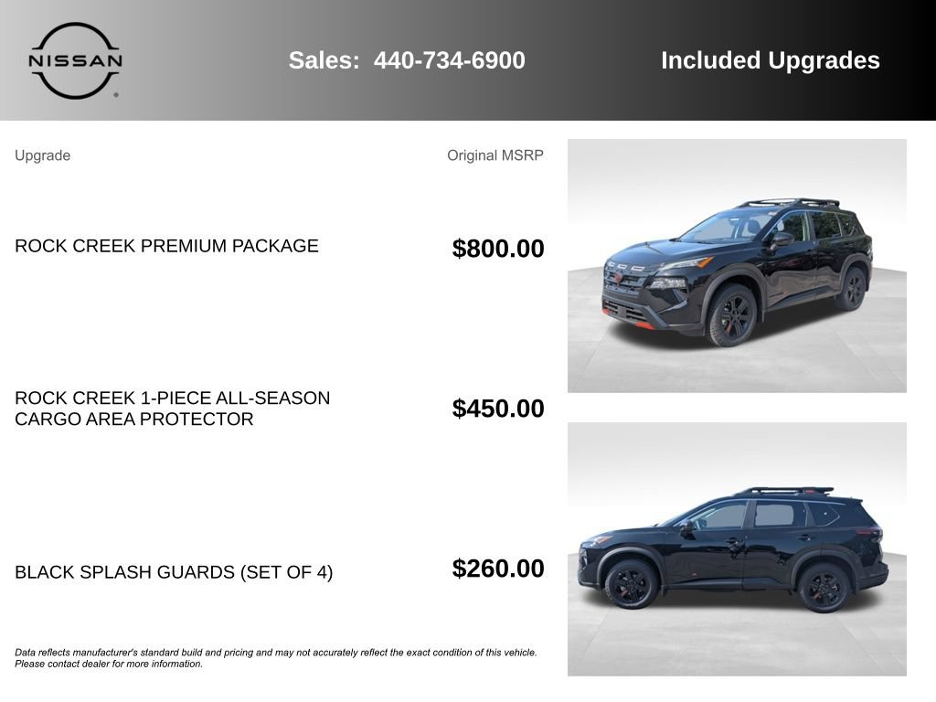 New 2026 Nissan Rogue SV w/ Rock Creek Premium Package AWD/4WD image 7