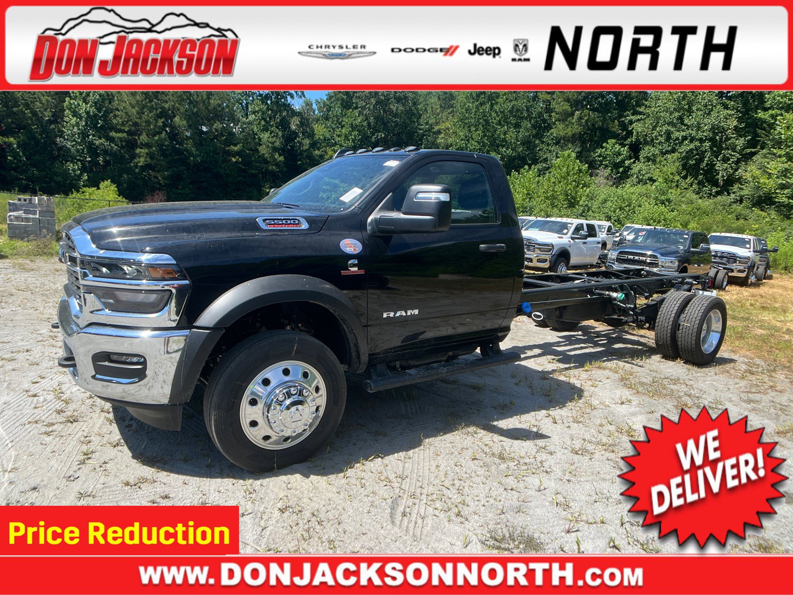 New 2025 RAM 5500 4x4 Regular Cab