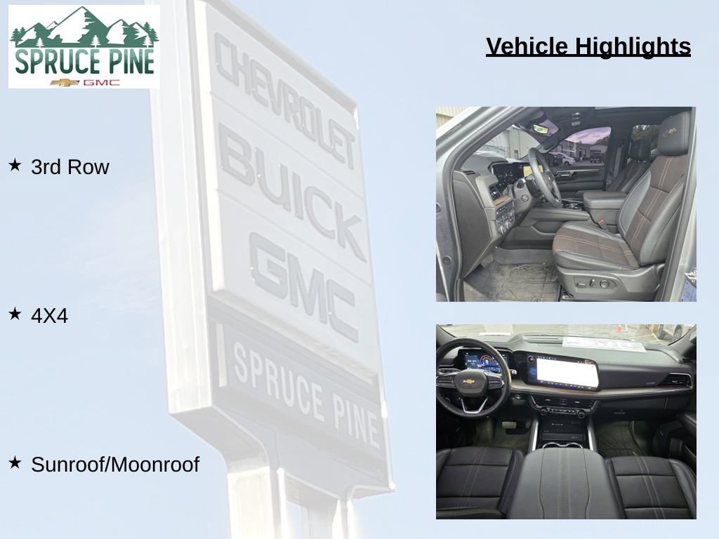 Used 2025 Chevrolet Tahoe High Country AWD/4WD image 8