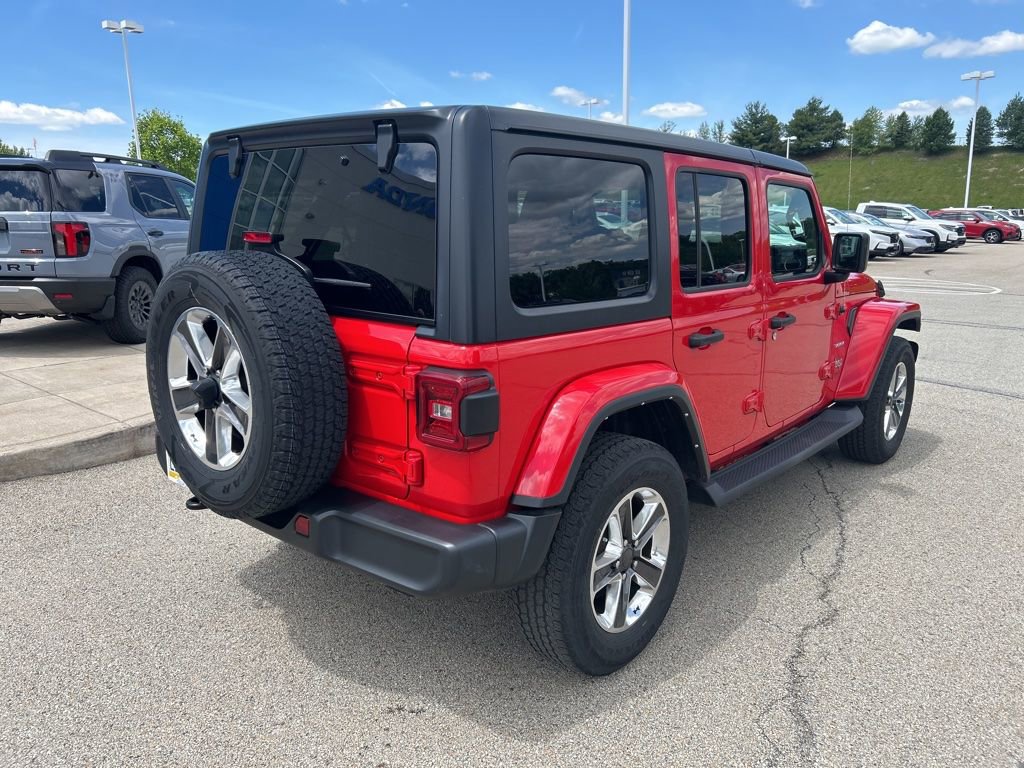 Used 2021 Jeep Wrangler Unlimited Sahara AWD/4WD image 3