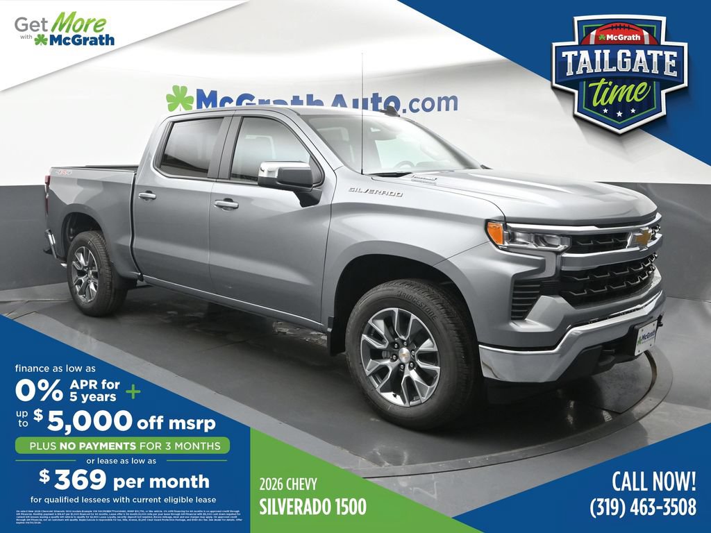 New 2026 Chevrolet Silverado 1500 LT w/ All Star Edition Plus