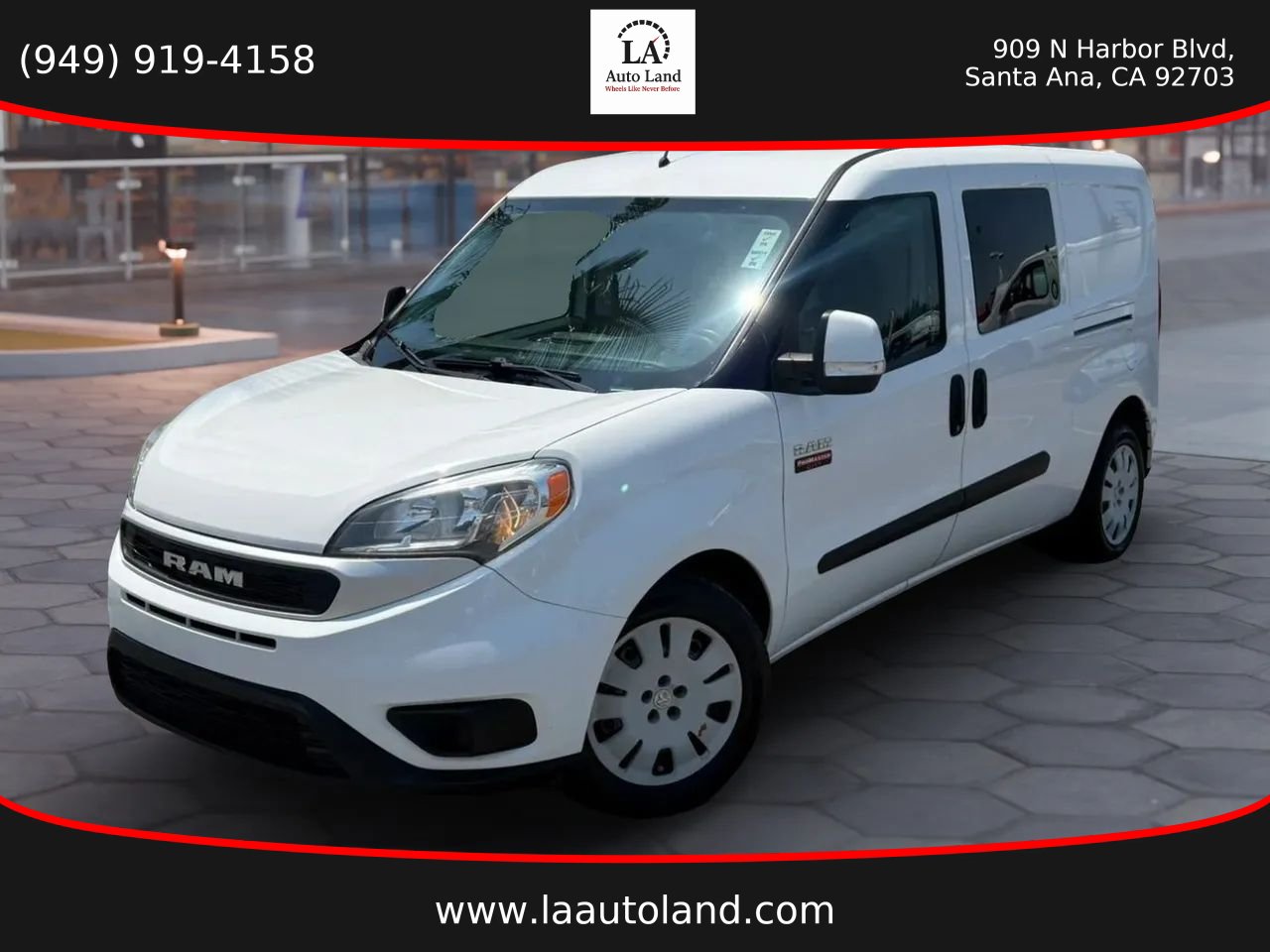Used 2020 RAM ProMaster City Tradesman SLT w/ Window Group 05 FWD image 1