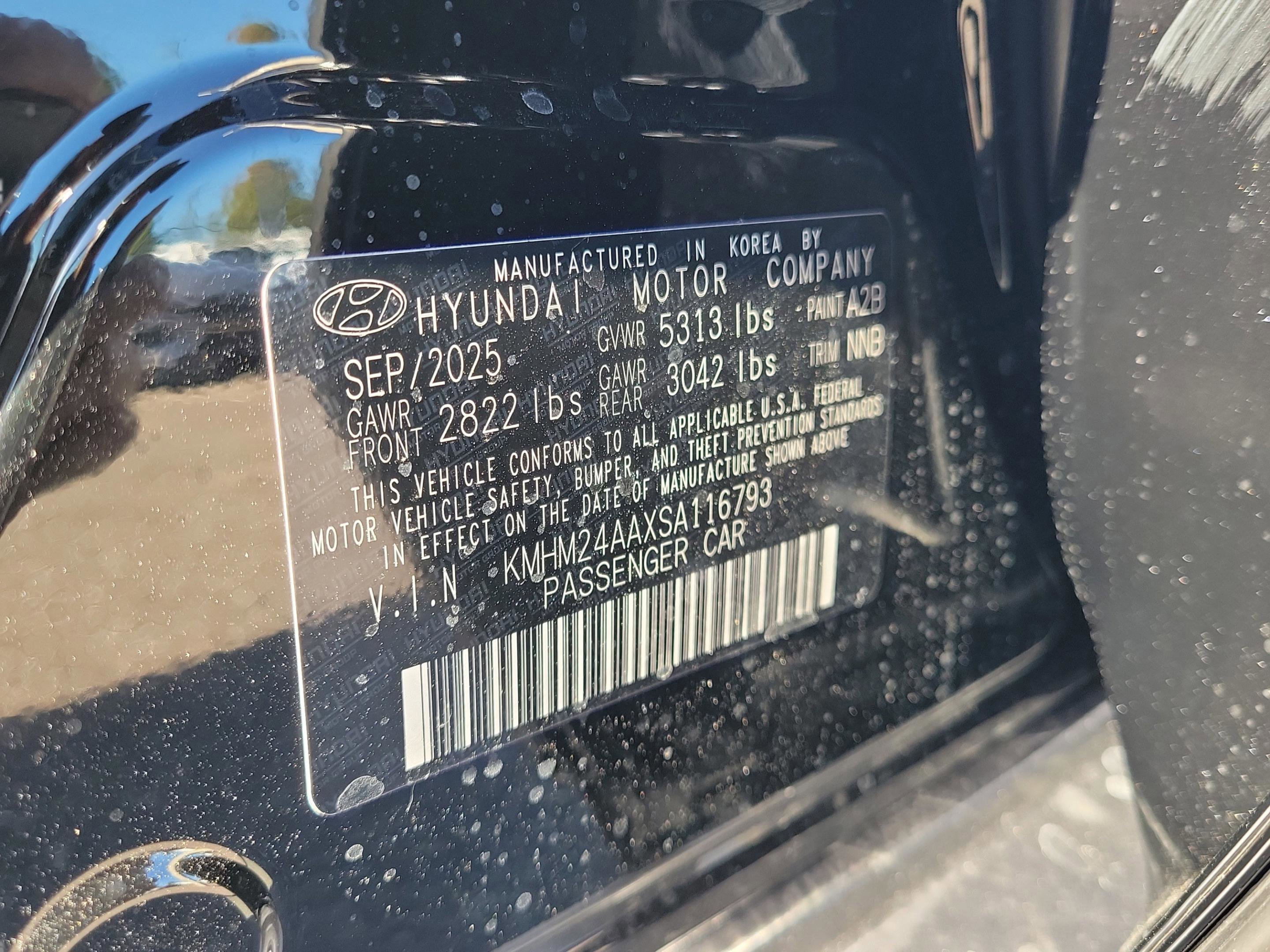 New 2025 Hyundai Ioniq 6 SE image 33