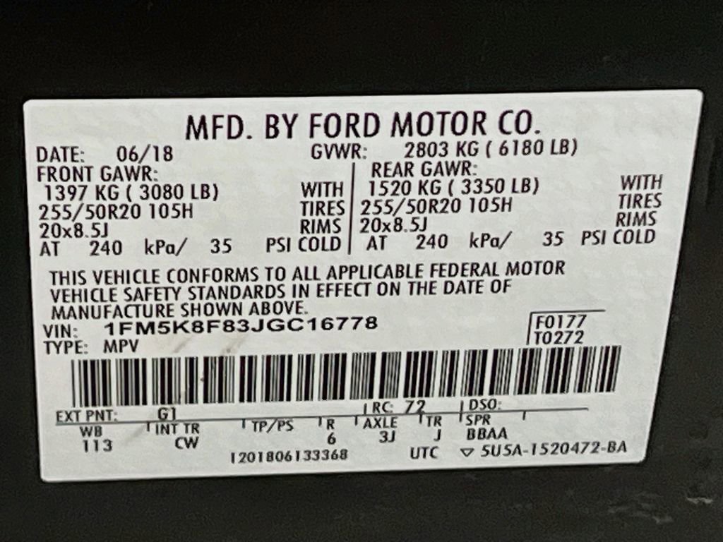 Used 2018 Ford Explorer Limited image 34