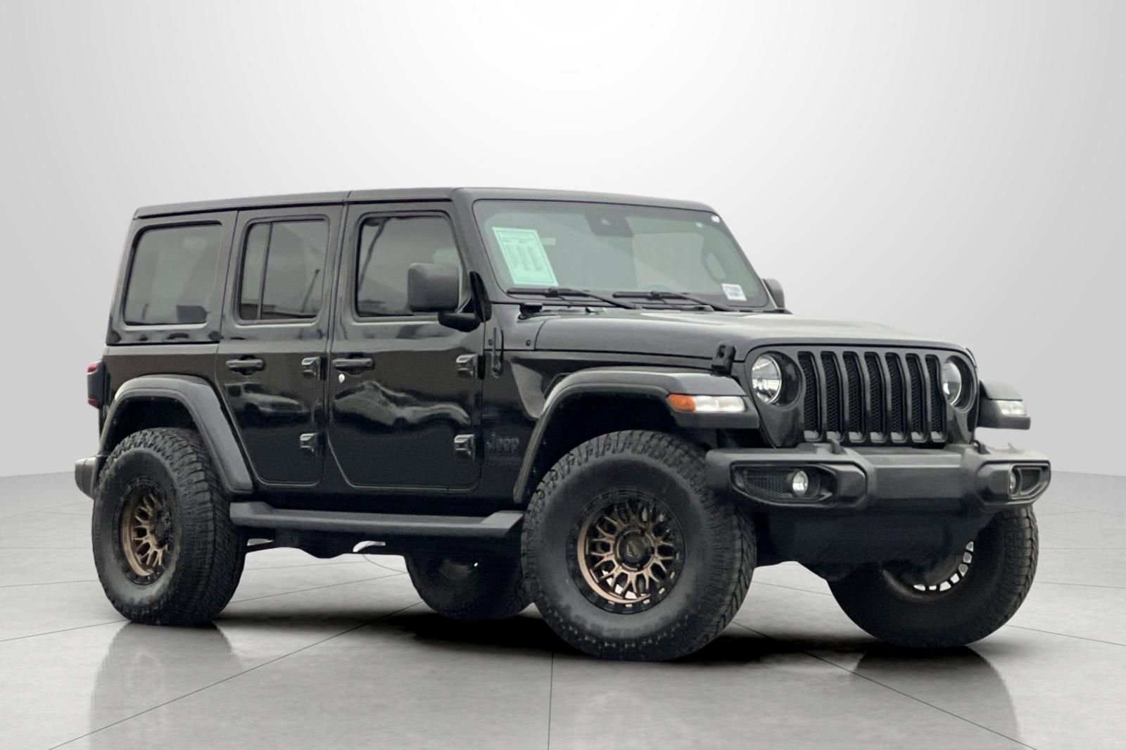 Used 2021 Jeep Wrangler Unlimited Sahara video 2