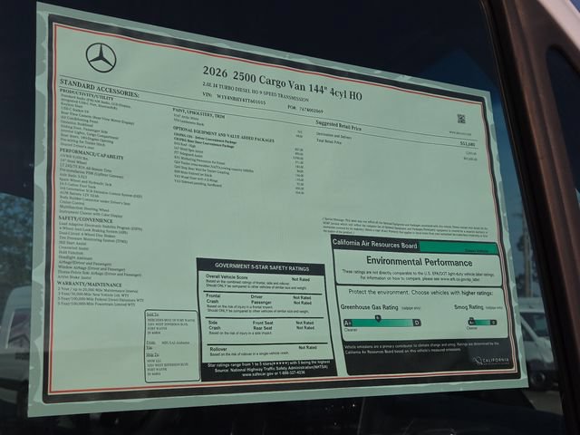 New 2026 Mercedes-Benz Sprinter 2500 image 3