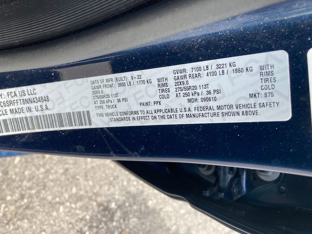 Used 2022 RAM 1500 Big Horn AWD/4WD image 34