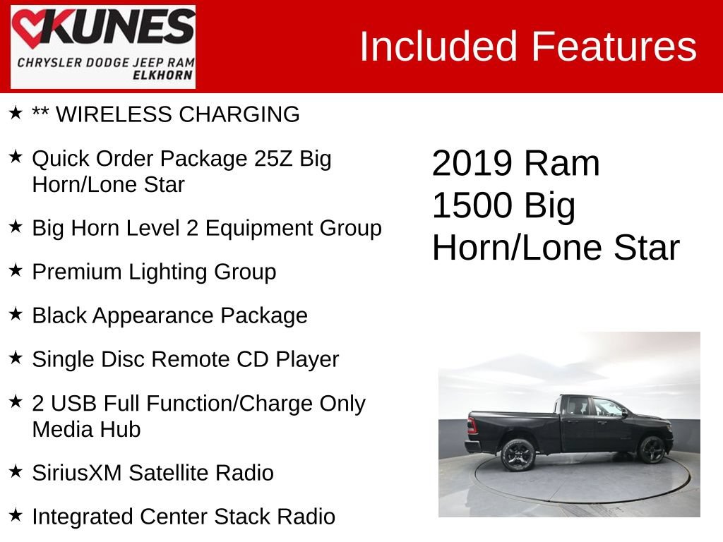 Used 2019 RAM 1500 Big Horn AWD/4WD image 3